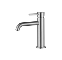 Wastafelkraan Slimline Laag – RVS-Look