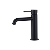 Wastafelkraan Slimline Laag – Mat Zwart