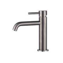 Wastafelkraan Slimline Laag – Gunmetal