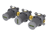 Inbouwdeel Weiasbaden Caral Themorstaatkraan Douche - Met 2 stopkranen