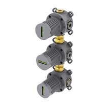 Inbouwdeel Weiasbaden Caral Themorstaatkraan Douche - Met 2 stopkranen