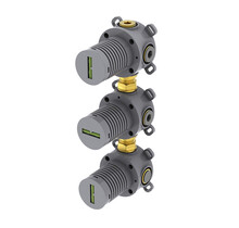 Inbouwdeel Wiesbaden Caral Themorstaatkraan Douche - Met 2 stopkranen