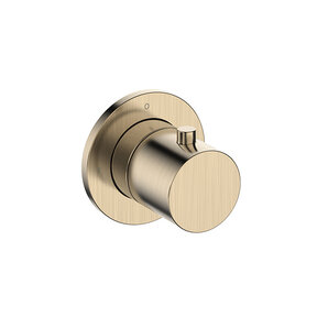 Afbouwdeel Stopkraan Wiesbaden Caral  - Geborsteld Messing PVD