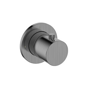 Afbouwdeel Stopkraan Wiesbaden Caral  - Gunmetal - PVD