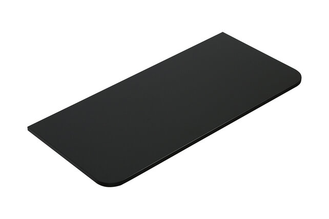 Topblad Sulora 100x48cm Mat Zwart