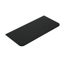 Topblad Sulora 80x48cm Mat Zwart