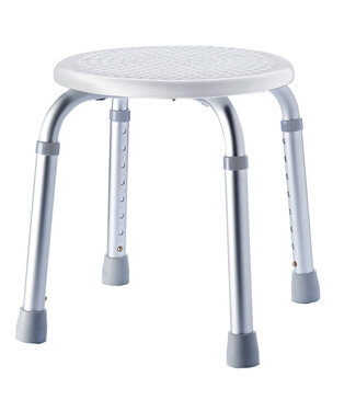 Wiesbaden Badkamerkrukje Rond Wit (Verstelbaar)