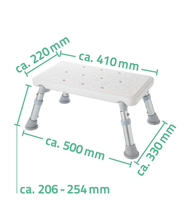 Voetbankje Ridder ( Verstelbaar )