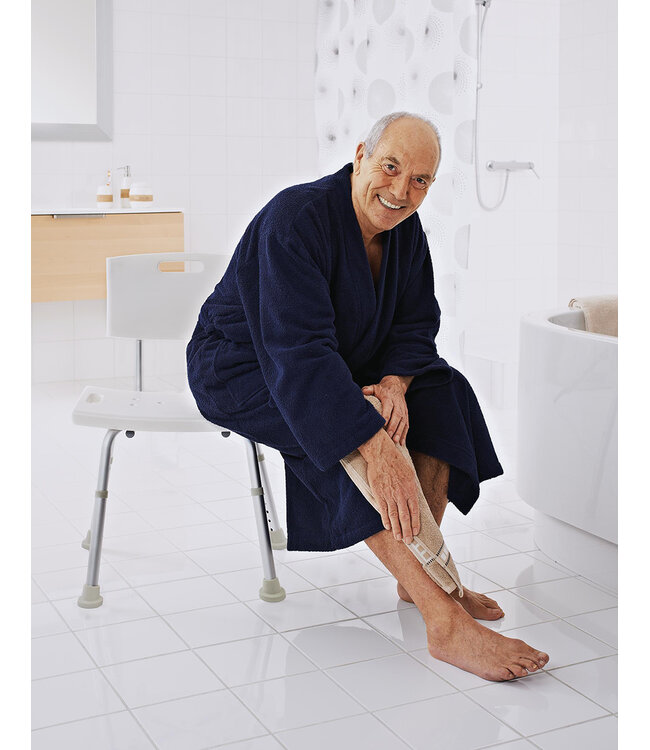 Wiesbaden Badkamerstoel Ridder Sam  verstelbaar wit