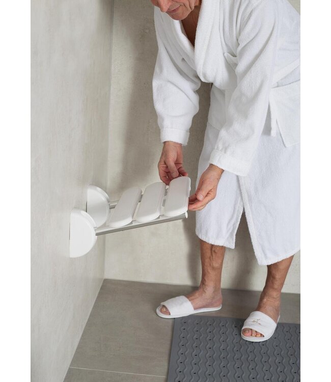 Douchezitje Opklabbaar - Ridder Pro Wit