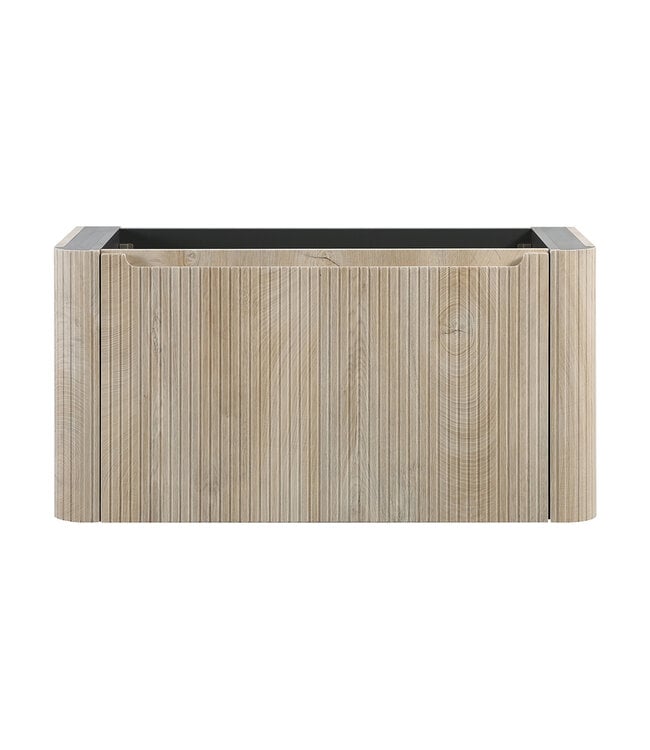 Onderkast Sulora Licht Eiken 100cm | Geribbeld Design & Softclose