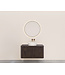Onderkast Sulora Walnoot 80cm | Geribbeld Design & Softclose