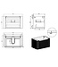 Onderkast Sulora Bruin Eiken 80cm | Geribbeld Design & Softclose
