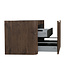Onderkast Sulora Bruin Eiken 80cm | Geribbeld Design & Softclose