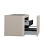 Onderkast Sulora Mat Beige 80cm | Geribbeld Design & Softclose