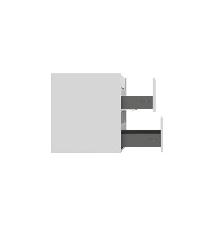 Onderkast Alvara Mat Wit 80cm | Hettich & Softclose