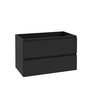 Wiesbaden Onderkast Alvara Mat Zwart 80cm | Hettich & Softclose