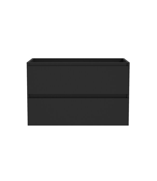 Onderkast Alvara Mat Zwart 80cm | Hettich & Softclose