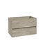 Onderkast Alvara Grijs Eiken 80cm | Hettich & Softclose