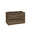 Onderkast Alvara Donker Eiken 80cm | Hettich & Softclose
