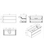 Onderkast Alvara Cashmere 100cm | Hettich & Softclose