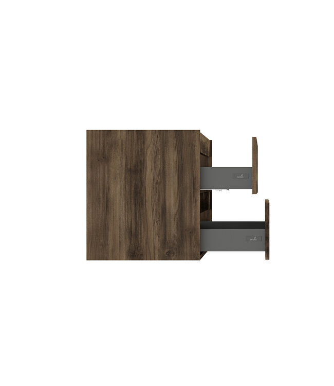 Wiesbaden Onderkast Alvara Donker Eiken 100cm | Hettich & Softclose