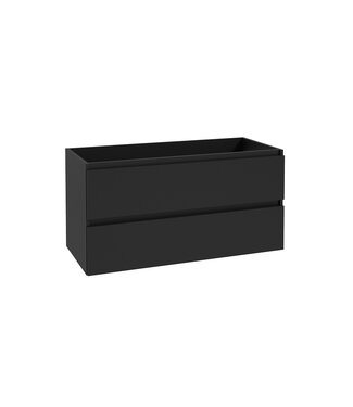Wiesbaden Onderkast Alvara Mat Zwart 100cm | Hettich & Softclose