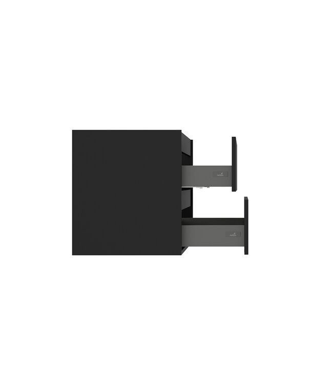 Onderkast Alvara Mat Zwart 100cm | Hettich & Softclose