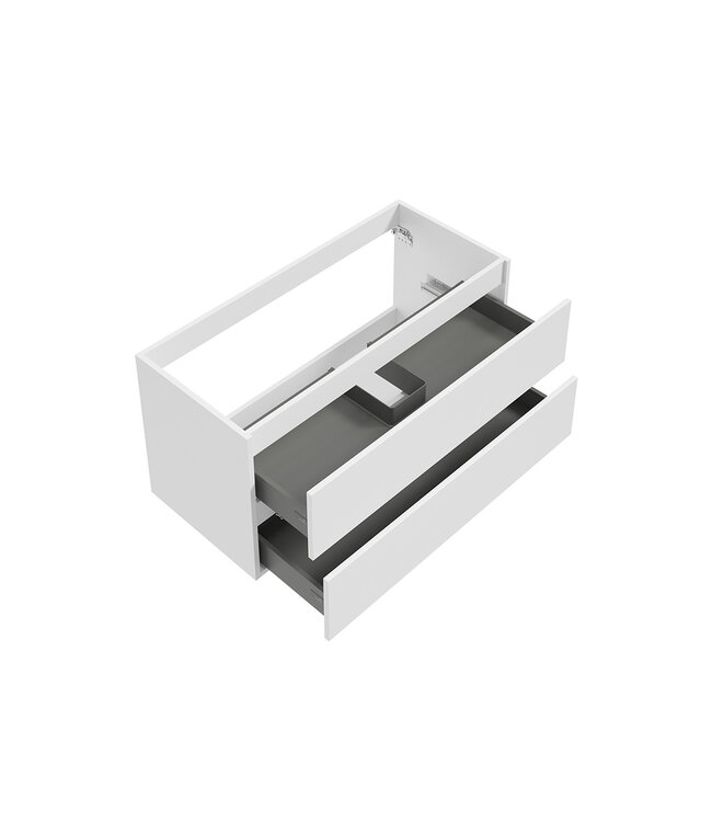 Wiesbaden Onderkast Alvara Mat Wit 100cm | Hettich & Softclose