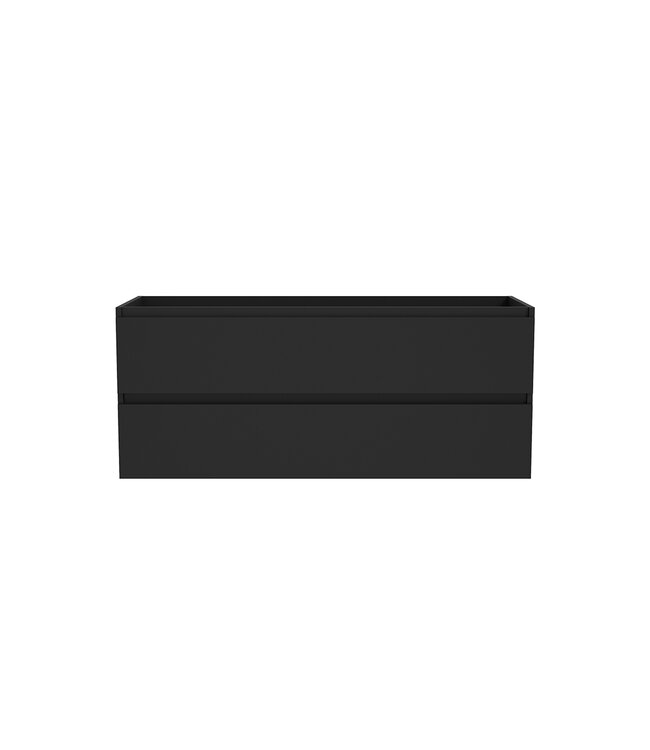 Onderkast Alvara Mat Zwart 120cm | Hettich & Softclose