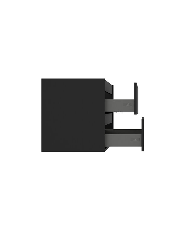 Onderkast Alvara Mat Zwart 120cm | Hettich & Softclose