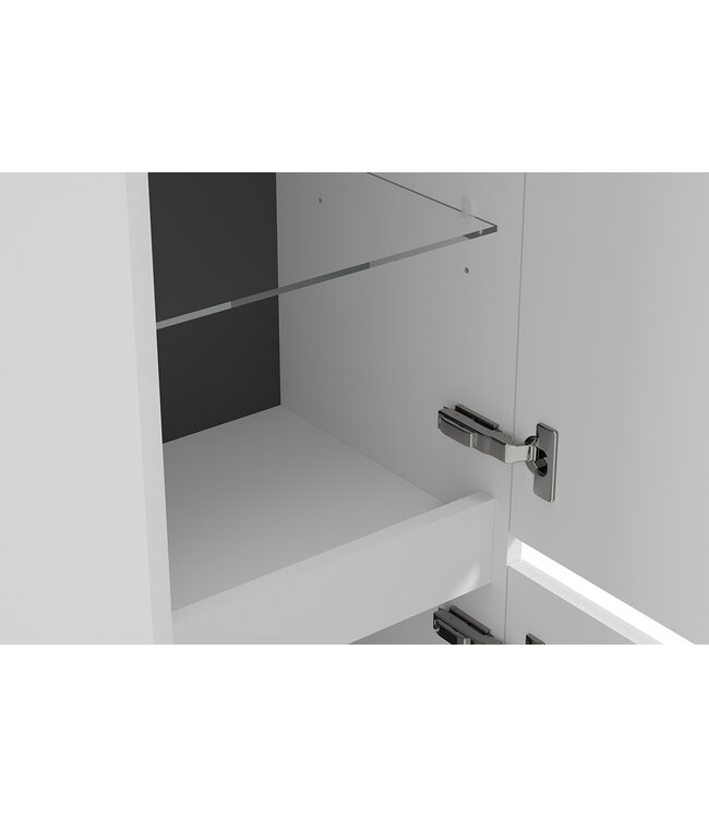 Kolomkast Alvara – Mat Wit – 160x35x35cm