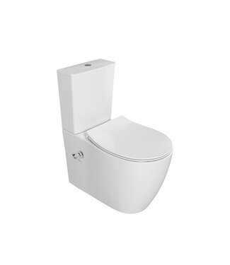 Isvea Staand toilet Sentimenti NEO met geintegreerde bidetkraan - Randloos - OA&PK