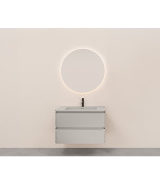 Wiesbaden Onderkast Novira Mat Zand 100x48cm | Afgeronde hoeken