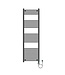 Elektrische Handdoekradiator Mat Zwart 160x50cm 900Watt met Smart Wifi - programeerbaar
