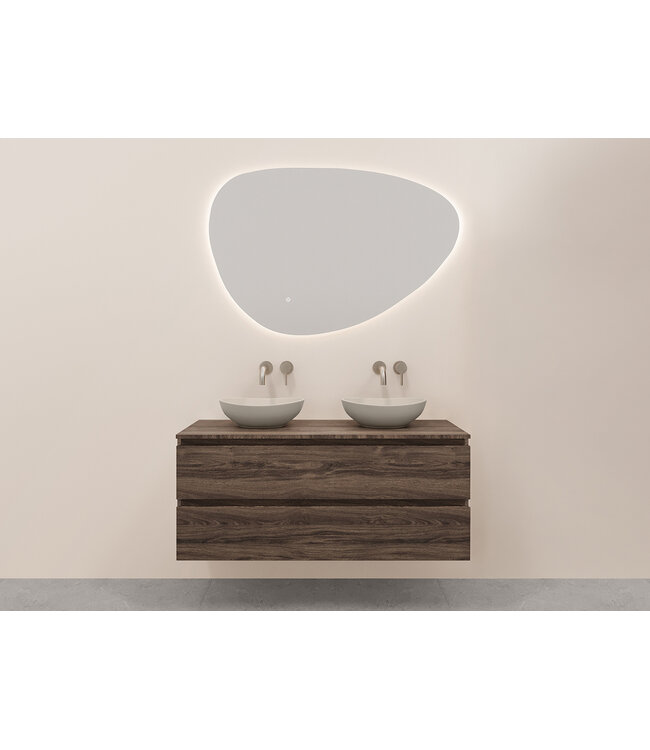 Onderkast Alvara Donker Eiken 120cm | Hettich & Softclose