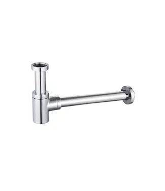 ALONI Sifon Alya Lux Chroom | Verkort RVS Sifon 95mm | Dutchline