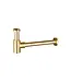 Sifon Alya Lux Geborsteld Messing / Goud PVD | Verkort RVS Sifon 95mm | Dutchline