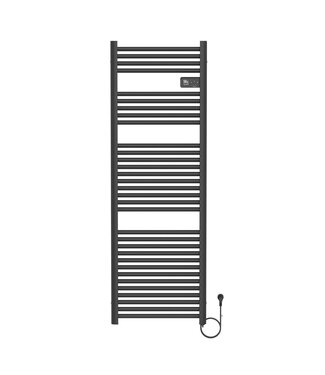BELRAD Elektrische Handdoekradiator 160x54cm 850 Watt Zwart - Met Smart Wifi