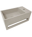 Toilet Fontein Julia Beige Links met handdoekhouder 35x20x15cm L/R
