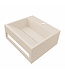 Toilet fontein Julia Beige Solid Surface 30x28x12,5 cm met kraangat