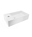 Toilet Fontein Lotte Mat Wit Rechts 40x22x10cm Solid Surface