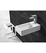 Toilet Fontein Lotte Mat Wit Rechts 40x22x10cm Solid Surface