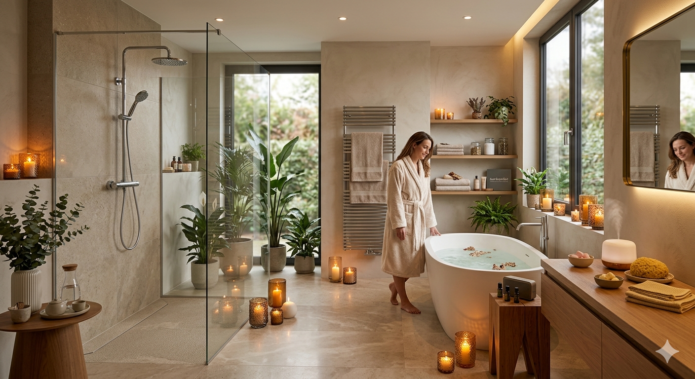 Wellness thuis: privé spa badkamer