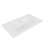 Wastafel Bajo 100x46 cm – Keramiek Glans Wit (1 Kraangat)