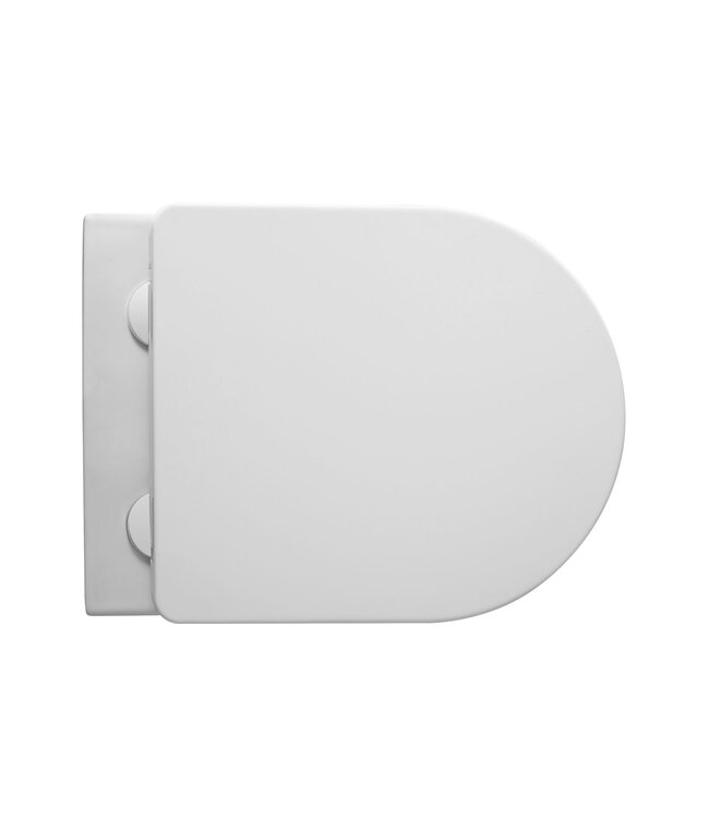 Hangtoilet met Bidet Aloni Pro – Tornado Flush – Mat Wit – 52,5 cm