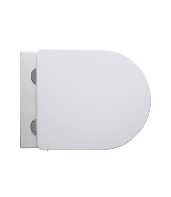 Hangtoilet met Bidet Aloni Pro – Tornado Flush – Wit – 52,5 cm