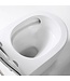 Hangtoilet met Bidet Aloni Pro – Tornado Flush – Wit – 52,5 cm