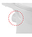 Duoblok Toilet Staand Rimless PK - Glans Wit incl. Zitting