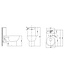 Duoblok Toilet Staand Rimless PK - Glans Wit incl. Zitting